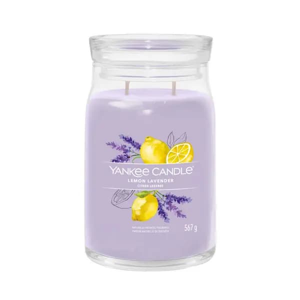 Yankee Candle Lemon Lavender Scented Candle 567g