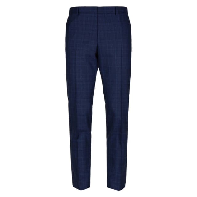Ted Baker Hoyle Slim Fit Check Suit Trouser - Blue Blue 32 R