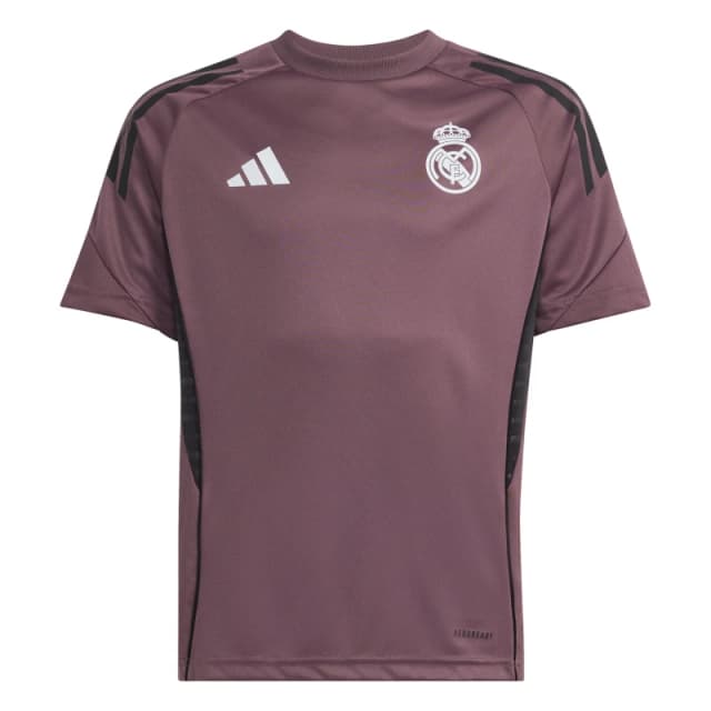 adidas Kids Real Madrid Short Sleeve T-Shirt 2025 2026 Purple unisex 7-8 Years