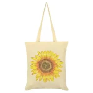 Grindstore Sunflower Tote Bag (One Size) (Cream/Yellow)