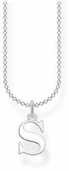 Thomas Sabo KE2028-001-21-L45V Sterling Silver 'S' Letter Jewellery