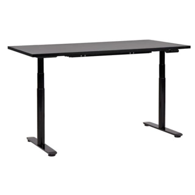 Beliani Electric Adjustable Standing Desk Destinas Black 160 Cm 72 Cm