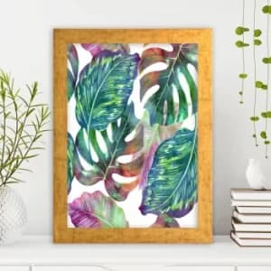 AC637600420 Multicolor Decorative Framed MDF Painting