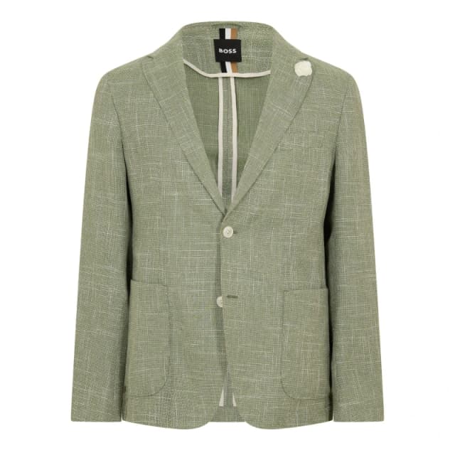 Boss Mens HBB C Hanry Suit Jacket Medium Green male 38 (48)
