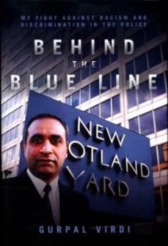Behind the blue line by Gurpal Virdi