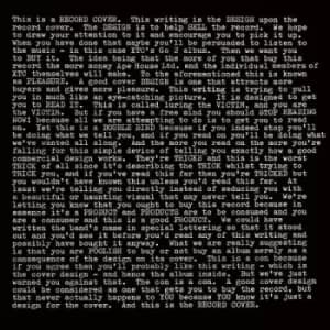 XTC Go 2 + Bonus 12" - 200 Gram Super Heavyweight Vinyl - Sealed 2023 UK 2-LP vinyl set APELPX102