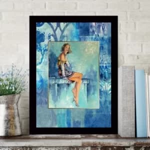 SC014547037 Multicolor Decorative Framed MDF Painting