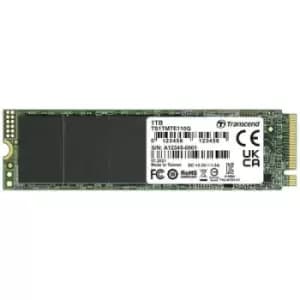 Transcend 110Q 1TB NVMe/PCIe M.2 internal SSD PCIe NVMe 3.0 x4 Retail TS1TMTE110Q