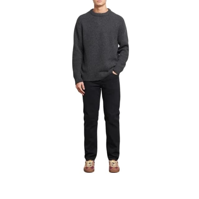 Nudie Jeans Sweater Nudie Jeans August Bleu Male S