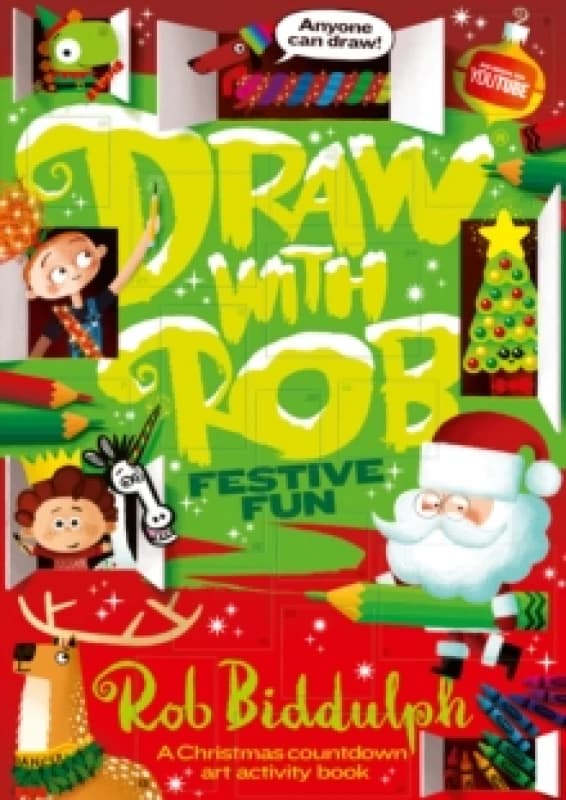 Draw With Rob: Festive Fun Paperback / softback