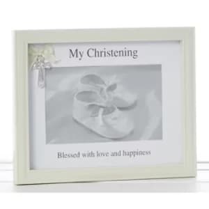 Christening Cross Frame 6x4