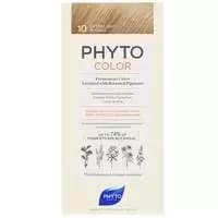 PHYTO PHYTOCOLOR: Permanent Hair Dye Shade: 10 Extra Light Blonde