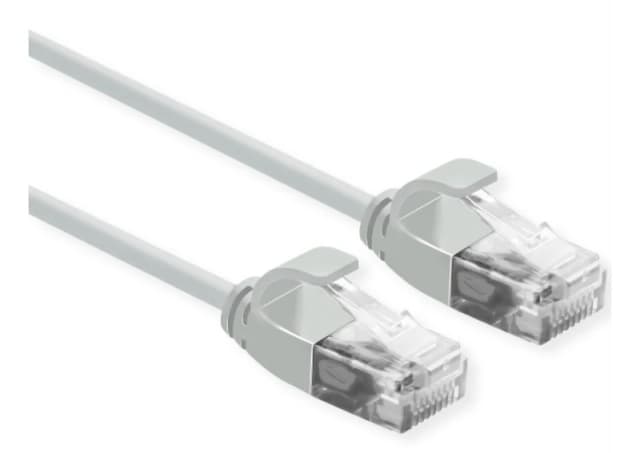 ROLINE 21.15.3902 networking cable Grey 0.5 m Cat6a U/UTP (UTP)