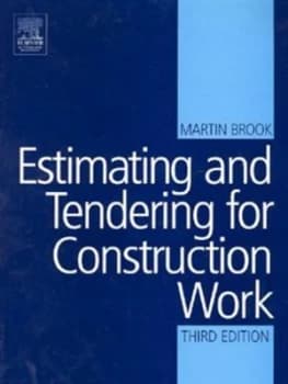 Estimating and Tendering for Construction Work by Martin Brook Paperback