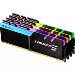 G.Skill Trident Z RGB PC RAM kit DDR4 32GB 4 x 8GB Non-ECC 4000 MHz 288-pin DIMM CL17-17-17-37 F4-4000C17Q-32GTZR