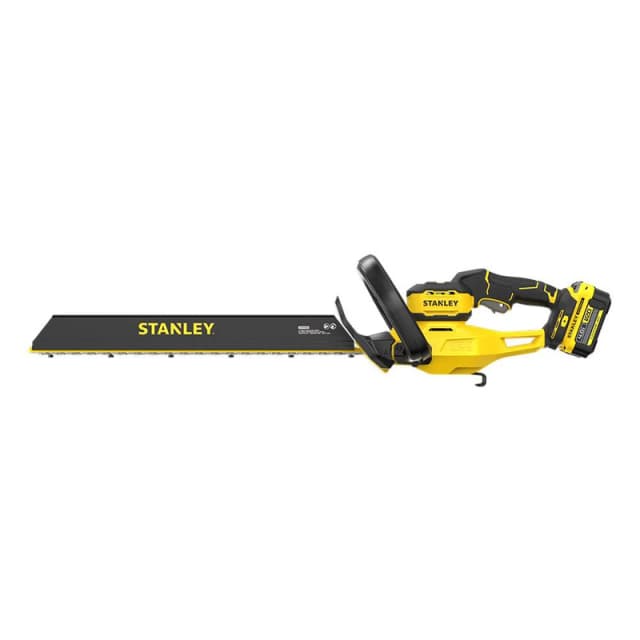 Stanley FatMax V20 STCHT8255 18v Cordless Hedge Trimmer 550mm 1 x 4ah Li-ion Battery Charger STCHT8255M1