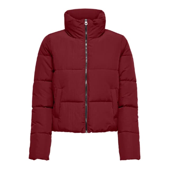 Only Dolly Short Puffer Jacket Wine female 8
