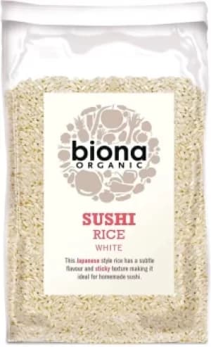 Biona Organic Sushi Rice White 400g