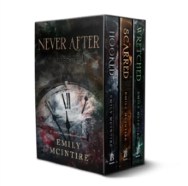 Never After Series Boxed Set, Books 1-3 : Hooked, Scarred, and Wretched Multiple-component retail product, slip-cased