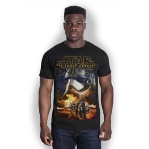 Star Wars Episode VII Phasma & Troopers Mens XX-Large T-Shirt