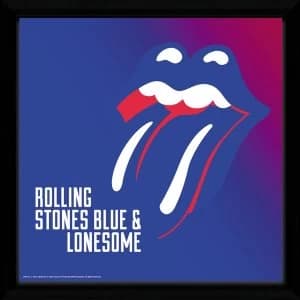 The Rolling Stones Blue And Lonesome Framed Album Print