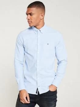 Tommy Hilfiger Slim Oxford Shirt - Blue Size M Men