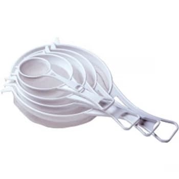 Chef Aid Strainer White Plastic Strainer, Nylon Mesh 15cm