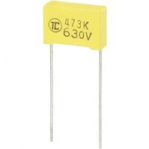 MKS thin film capacitor Radial lead 0.33 uF 250 Vdc 5 15mm L x W x H 18 x 6 x 12mm