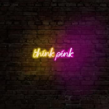 Think Pink - Yellow Yellow Wall Lamp
