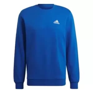 adidas Essentials Fleece Sweatshirt Mens - Blue