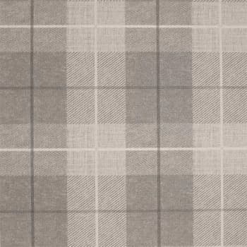 Arthouse Country Tartan Textured Paste the Wall Wallpaper - Taupe