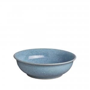 Denby Elements Blue Small Shallow Bowl