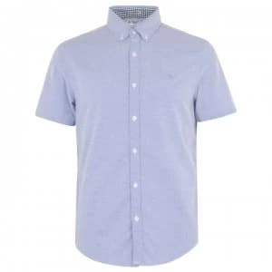 Original Penguin Original Short Sleeve Oxford Shirt - 424 Amparo Blue