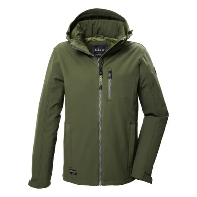 Softshell hooded jacket Killtec GW 29 Vert Male M