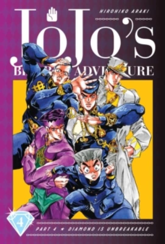 JoJo's Bizarre Adventure: Part 4--Diamond Is Unbreakable, Vol. 4 Hardback