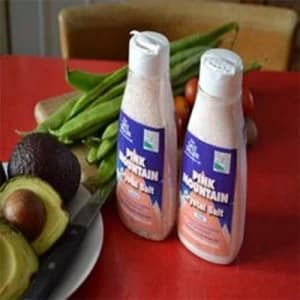 The Salt Seller Pink Table Salt Fine Jar 300g