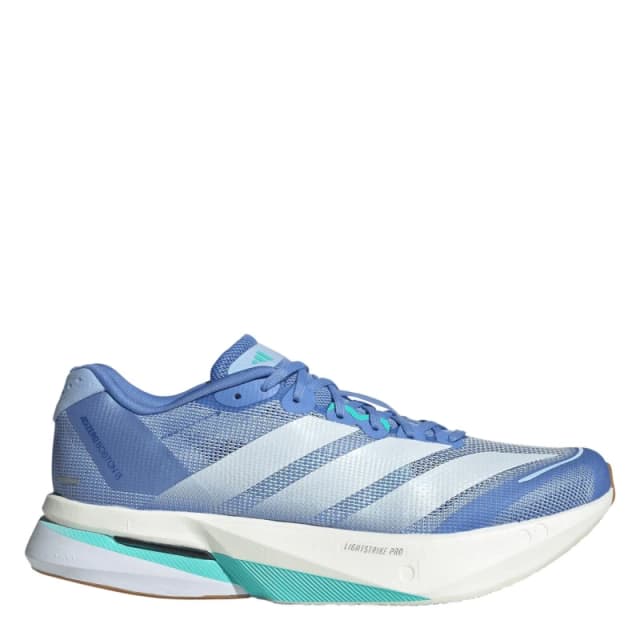 adidas Adizero Boston 13 Road Running Shoes Womens Blue Fusion female 5 (38)