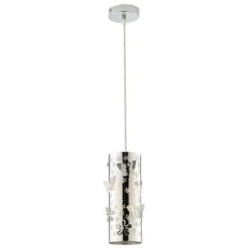 Fan Europe Lighting - Fan Europe BUTTERFLY Slim Pendant Ceiling Light Chrome 10x27cm