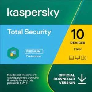 Kaspersky Total Security 2021 24 Months 10 Devices