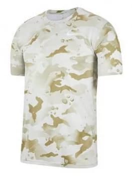 Nike Training Dry Plus Size T-Shirt, Stone, Size 3XL, Men