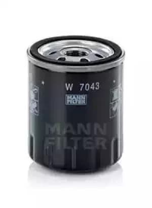 Oil Filter W7043 By Mann