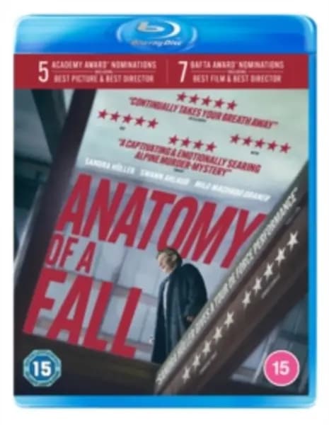 Anatomy of a Fall Bluray 5055761916362