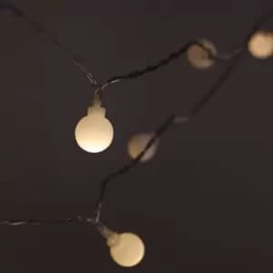 Charles Bentley 6M Mini Snow Ball String Lights