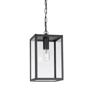 Lofoten Outdoor Ceiling Chain Light, Black, IP44, E27