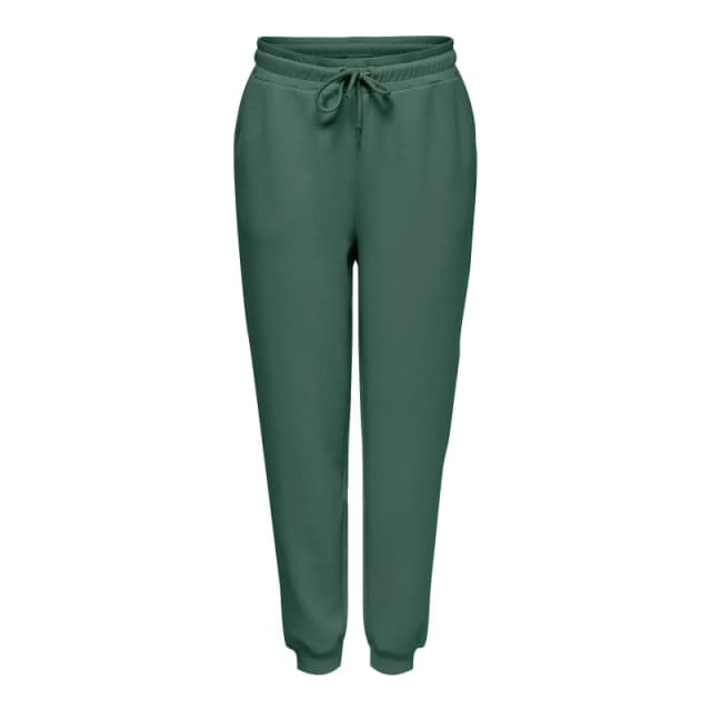 Only Play Womens High Waist Closed Hem Jersey Joggers Duck Green female 10 (S)