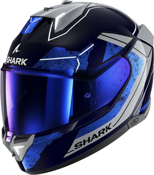 Shark Skwal i3 Rhad Helmet, blue-silver, Size 2XL for Men