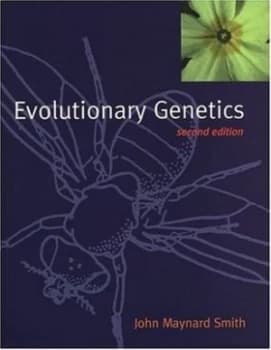 Evolutionary Genetics by John Maynard Smith Book