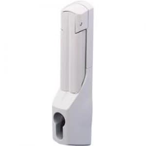 Comfort handle for half cylindrical rails Grey RAL 7035 Ritta