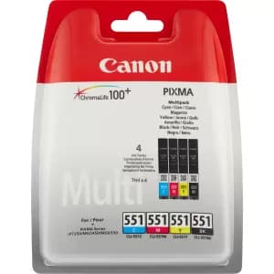 Canon CLI551 Black and Tri Colour Ink Cartridge