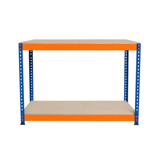 Monster Racking S-Rax 2 Tier Workbench - 120Cm X 45Cm X 90Cm